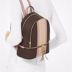 Dusty Rose Micheal Kors Backpack